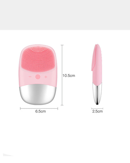 Mini Silicone Electric Face Cleansing Brush