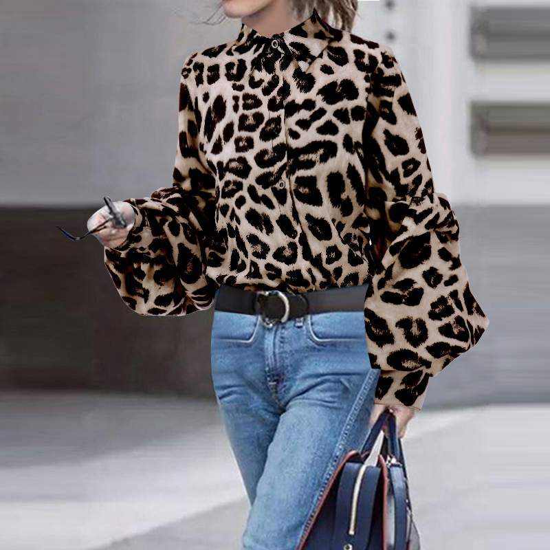 Women Sexy Leopard Print Tops