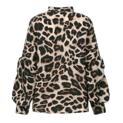 Women Sexy Leopard Print Tops