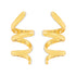 Alloy Spiral Personalized Earrings Simple Design