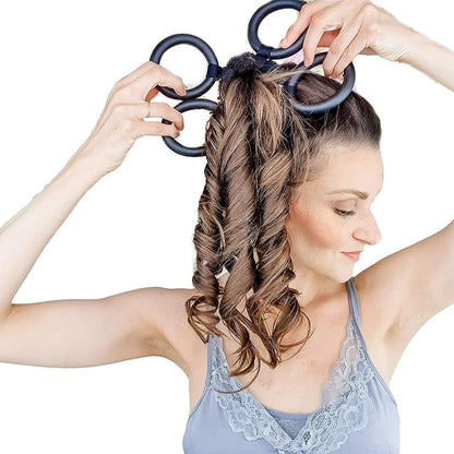 Garland Hair Curler Updo Gadget